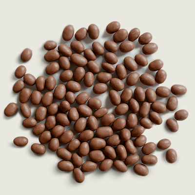 amendoas com chocolate de leite