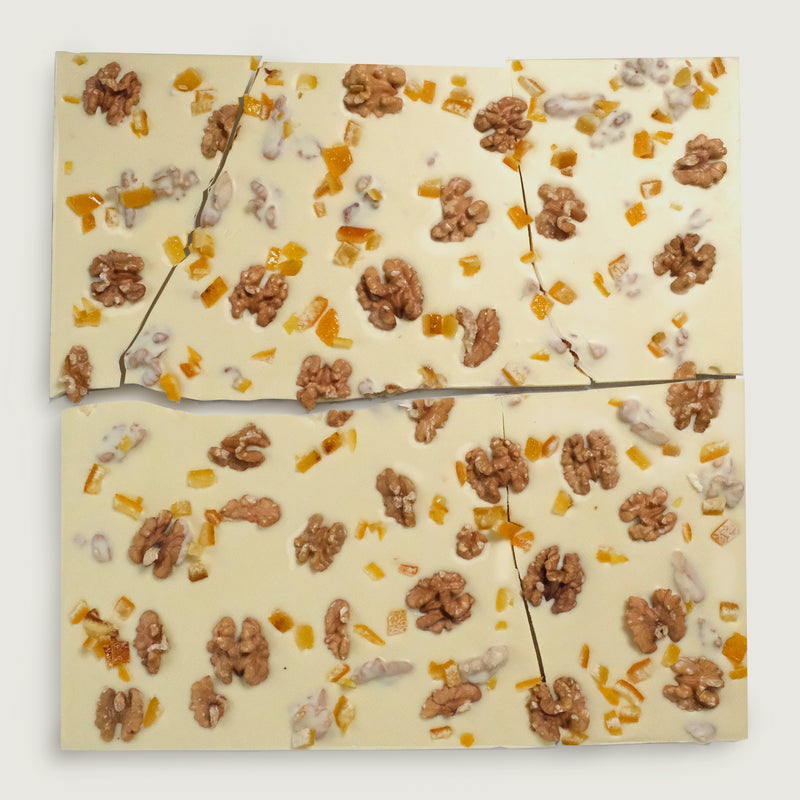 chocolate com laranja e noz