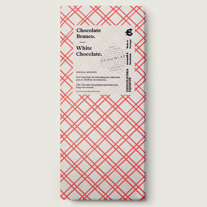 chocolate branco sem recheio