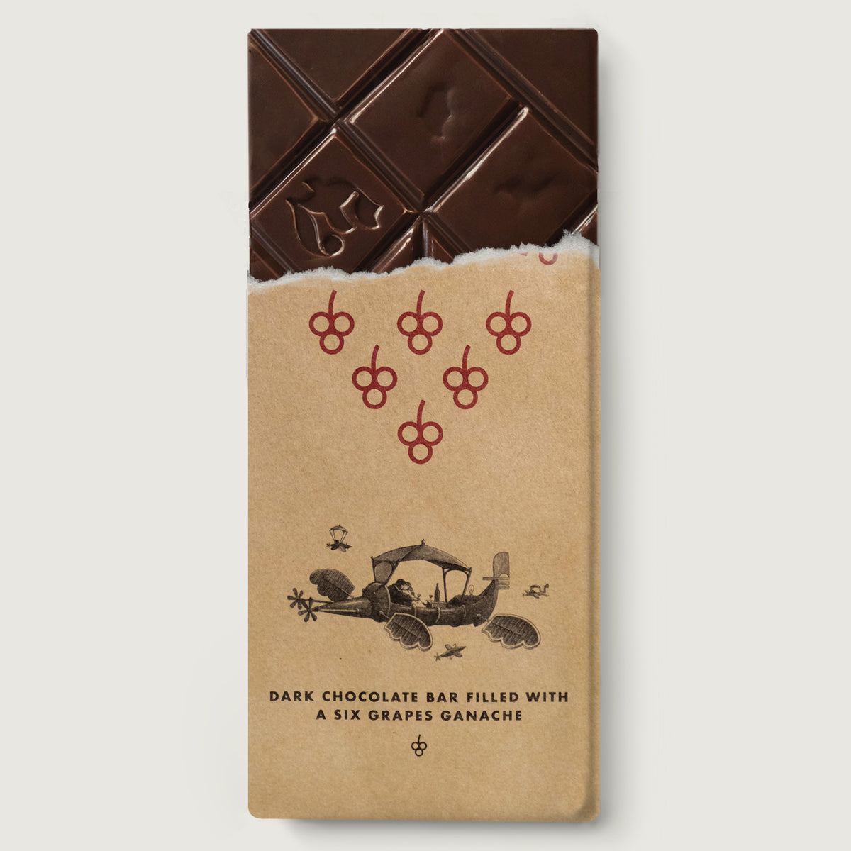 Tablete de chocolate negro com vinho Graham's