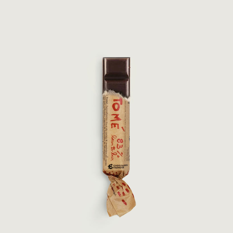 Barrita Chocolate Negro 83% Cacao São Tomé 