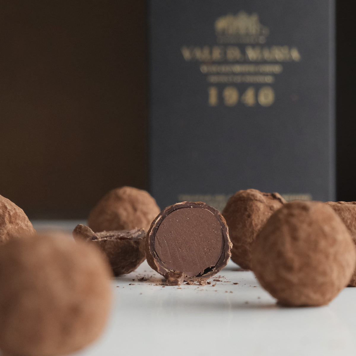 Trufas de chocolate Vale D. Maria 1940