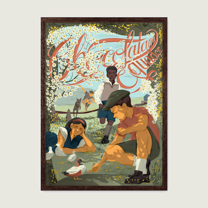 Poster "The ducklings"